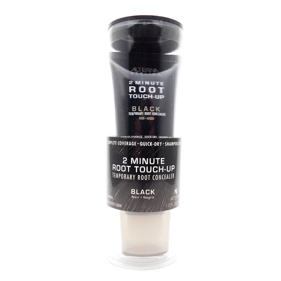 Alterna 2 Minute Root Touch-Up Temporary Root Concealer Black 1 Fl Oz.