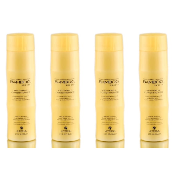 Alterna Bamboo Smooth Anti-Frizz Conditioner (Size : 8.5 oz) Pack of 4