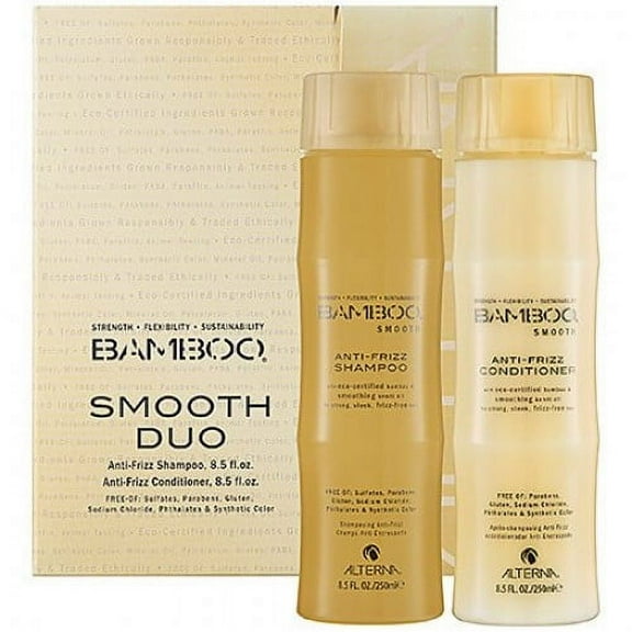 Alterna Bamboo Smooth Anti-Frizz Shampoo and Conditioner Duo 2 piece