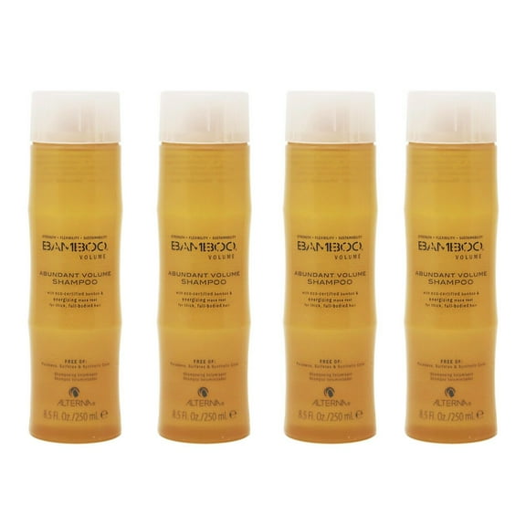Alterna Bamboo Volume Abundant Volume Shampoo 8.5 oz 4 Bottles Full bodied Hair