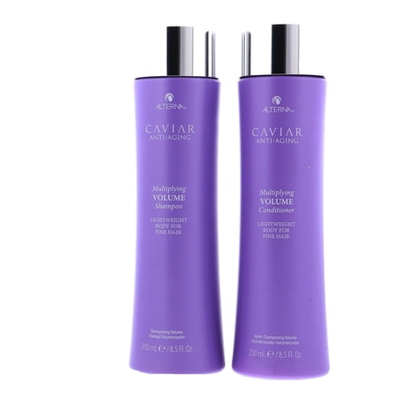 Alterna CAVIAR Anti-Aging MULTIPLYING VOLUME Shampoo & Conditioner 8.5 oz