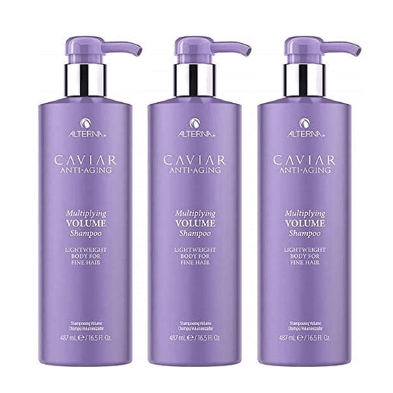 Alterna Caviar Multiplying Volume Anti-Aging Shampoo, 16.5 oz (3 Pack)