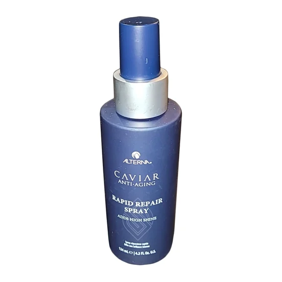 Alterna Caviar Anti-Aging Professional Styling Rapid Repair Spray Adds High Shine 4.2 Ounce 124 Milliliters