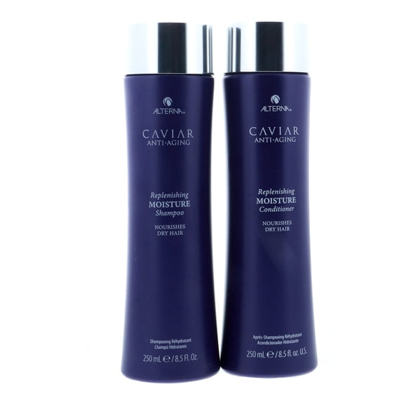 Alterna Caviar Anti-Aging Replenishing Moisture Shampoo & Conditioner DUO 8.5oz