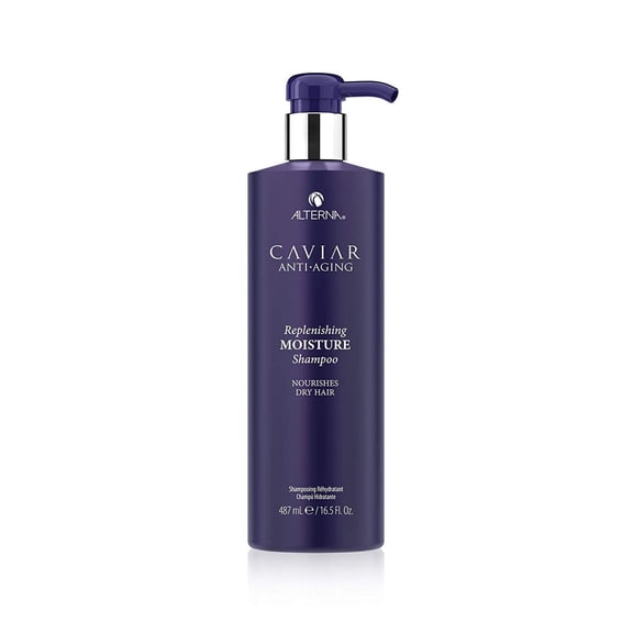 Alterna Caviar Anti-Aging Replenishing Moisture Shampoo | For Dry, Brittle Hair | Protects, Restores & Hydrates | Sulfate Free Size: 16.5 Ounce