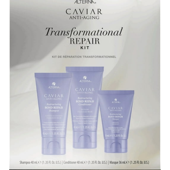 Alterna Caviar Anti-Aging Restructing Bond Repair Transformational Kit