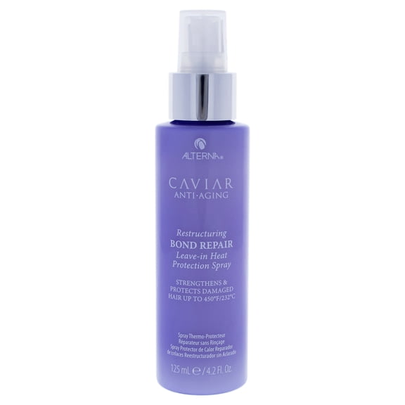 Alterna Caviar Anti-Aging Restructuring Bond Repair Leave-In Heat Protection Hairspray, 4.2 Oz