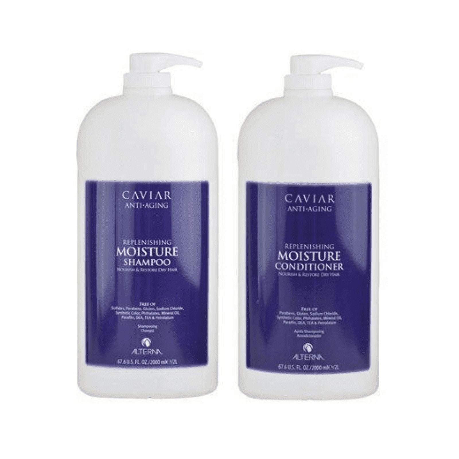 Alterna Caviar DUO Moisture Shampoo 67.6 oz and Conditioner 67.6 oz