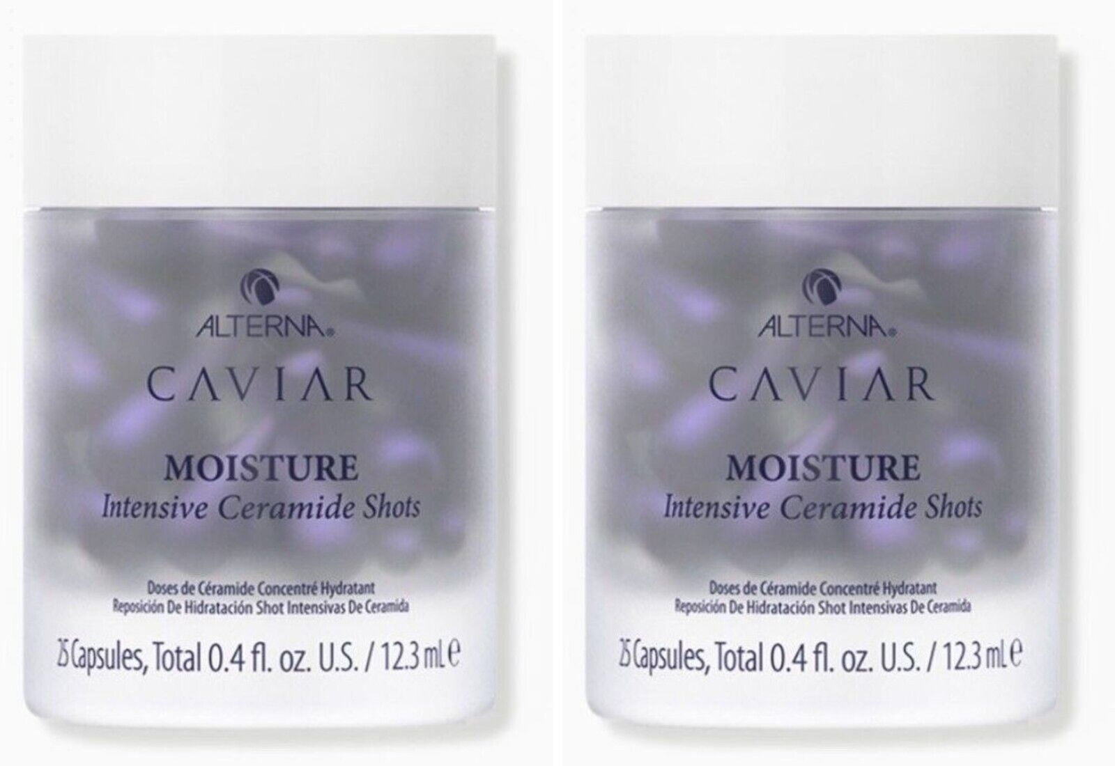 Alterna Caviar Moisture Intensive Ceramide Shots - 25 x 0.4 oz Pack of 2