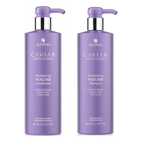 Alterna Caviar Multiplying Volume Shampoo and Conditioner 16.5 Oz  / 487 ml