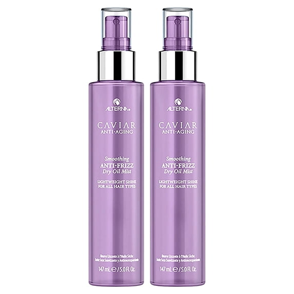 Alterna Haircare Caviar Anti-Aging Smoothing Anti-Frizz Dry Oil Mist, - 2 Count