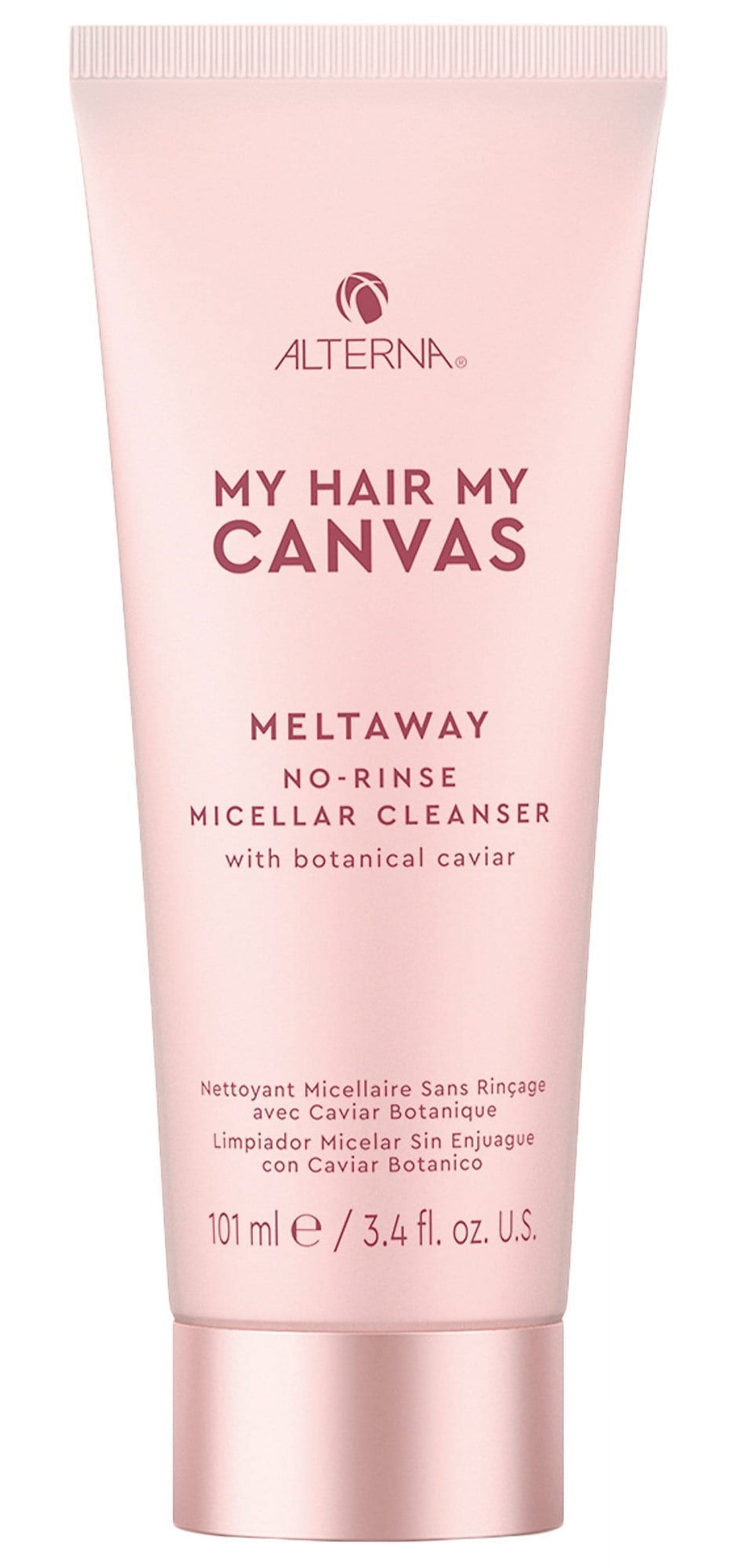 Alterna My Hair My Canvas Meltaway No-Rinse Micellar Cleanser - 3.4 oz