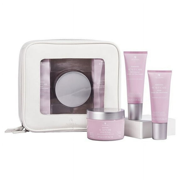 Alterna Renewing Scalp Care 3 Piece Kit with a Cosmetics Case