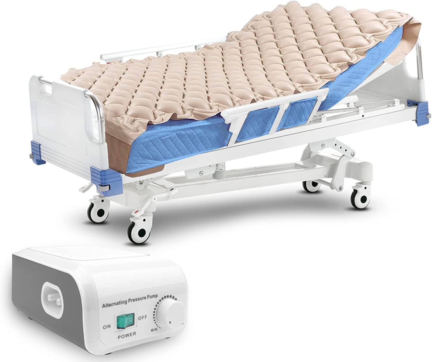 Alternating Air Pressure Mattress for Medical or Standard Bed with ...