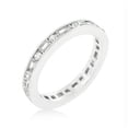 thumbnail image 1 of Alternating Cubic Zirconia Eternity Band, Size : 07, 1 of 1