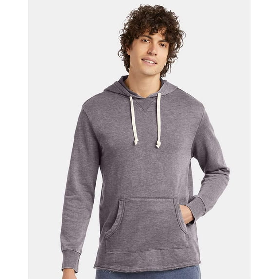 Alternative 8629NM Men's School Yard Pullover Hooded Sweatshirt-Nickel-XS