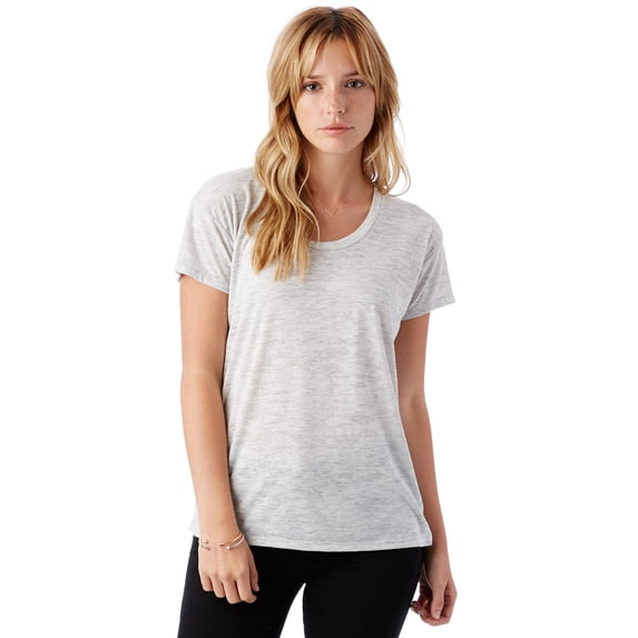 Alternative-Ladies' Melange Burnout Kimber Fashion T-Shirt-AA2620