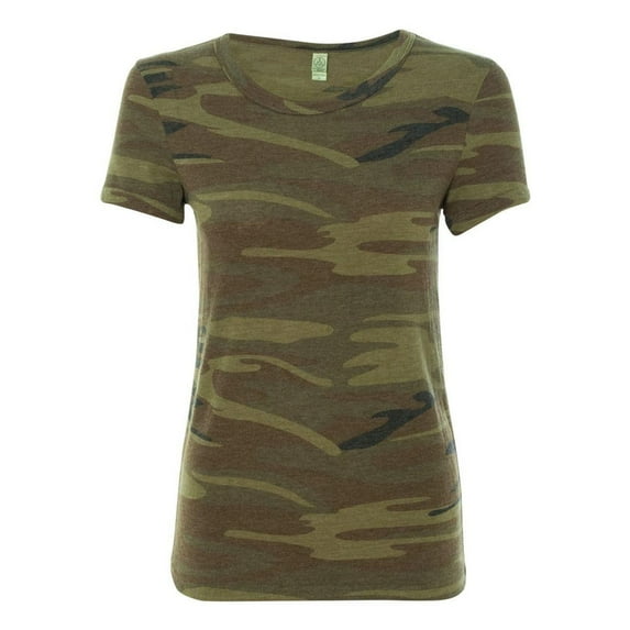 Alternative Apparel Womens Star Printed Pull Over T-Shirt