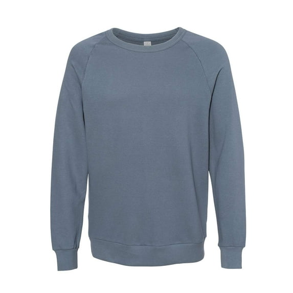 Alternative B00712773 Mens Champ Lightweight Eco-Washed French Terry Pullover Hoodie, Washed Denim - Small