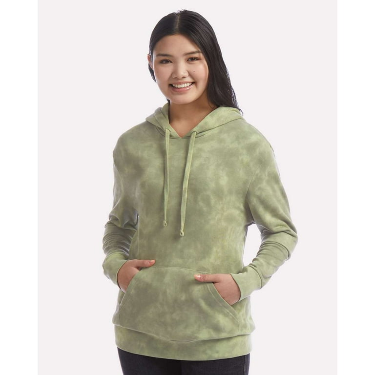 Alternative Mens Challenger Lightweight Eco Washed French Terry Hooded Pullover