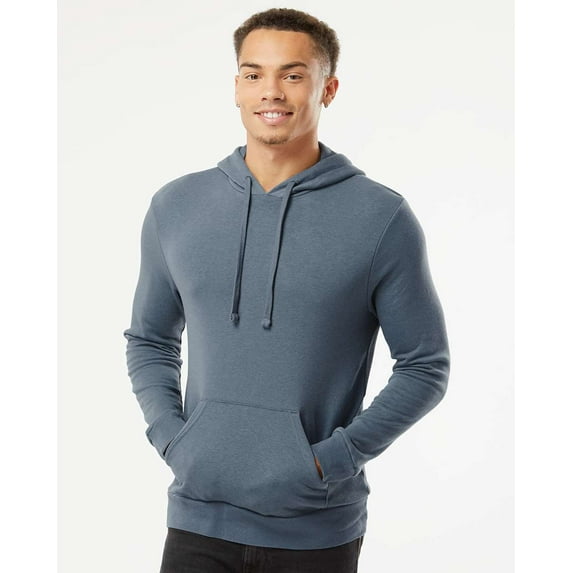 Alternative Challenger Lightweight Eco-Washed French Terry Hooded Pullover