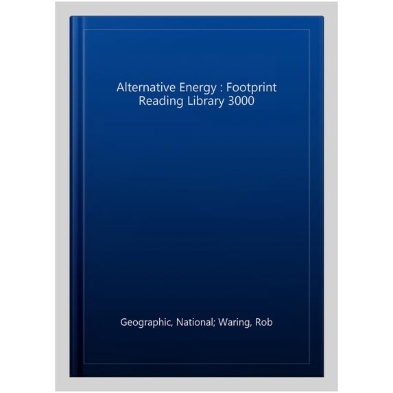Alternative Energy : Footprint Reading Library 3000