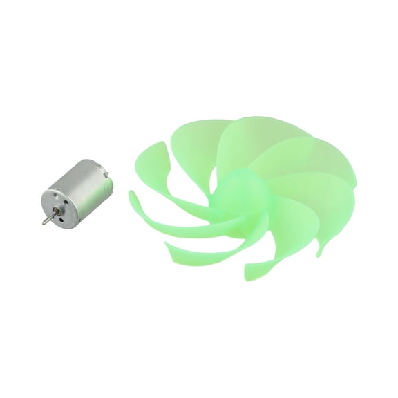 Alternative Energy Generator Mini Wind Turbine Motor Kit, DIY DC Power Model with Bulb for Learning, 0-22V Output Educational Science Project, Durable ABS Plastic Construction