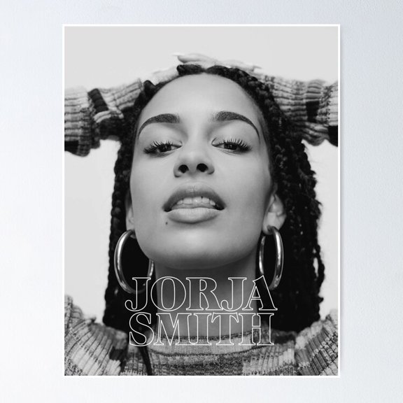 Alternative Female R&B Musician Tour Graphic Wall Decor Modern Vibe Art, Unframed Poster