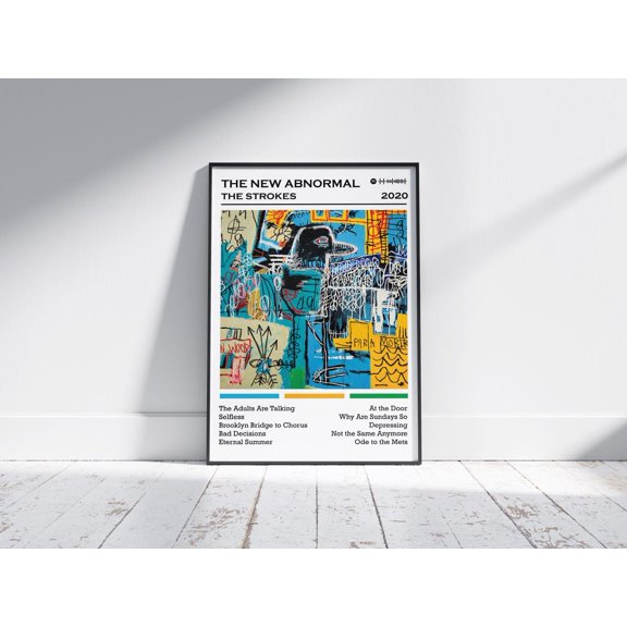 Alternative Icon The New Abnormal Album Art Music Studio Accent Room Display Cover, Unframed Poster