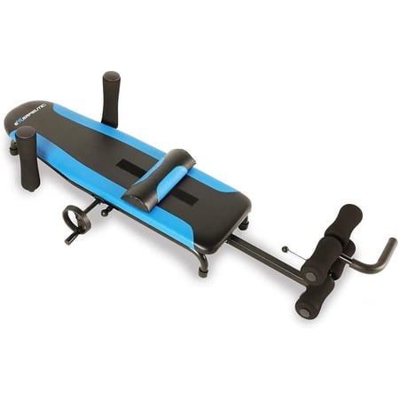 Alternative Inversion Traction Table - Back Stretcher for Lower Back Pain Relief Without Going Upside Down - 350 Lbs Weight Capacity - ?Blue