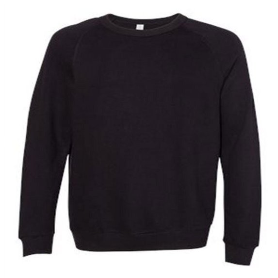 Alternative Men's Champ Washed F.T. Sweatshirt, Black, XLarge