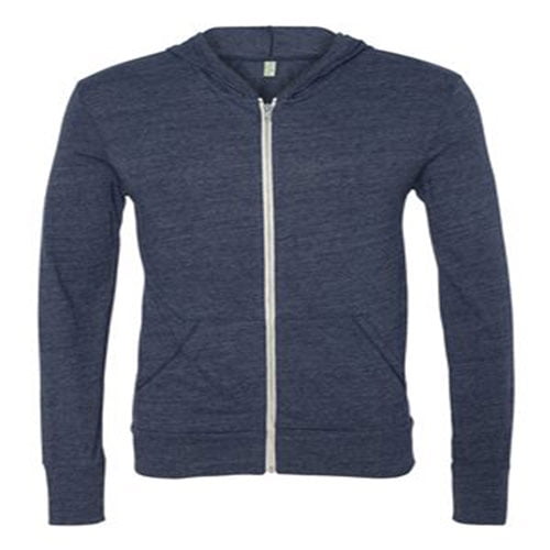 Eco-Poly Two-Way Zip Hoodie main image 1