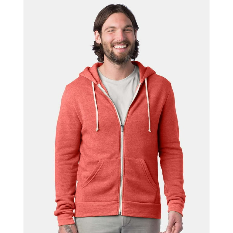 Alternative men's eco hotsell zip hoodie sweatshirt