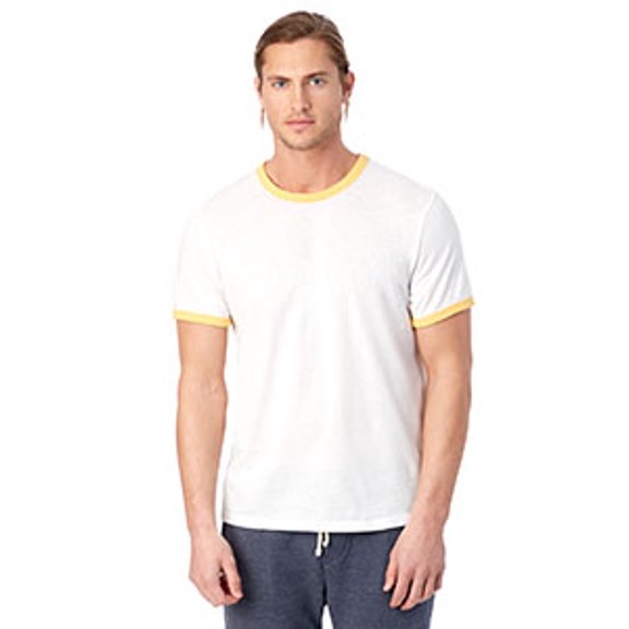 Alternative New NIB Vintage Jersey Keeper Ringer Tee