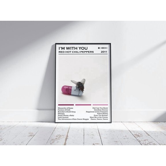 Alternative Ocean Wave Graphic Design Wall Art Studio Decor, Unframed Poster