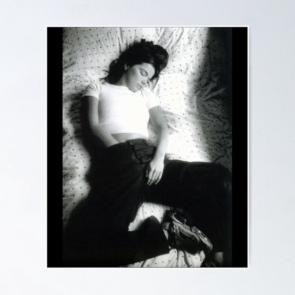 Alternative Pop Musician Aesthetic Portrait Contemporary Album Art Wall Decor, Unframed Poster