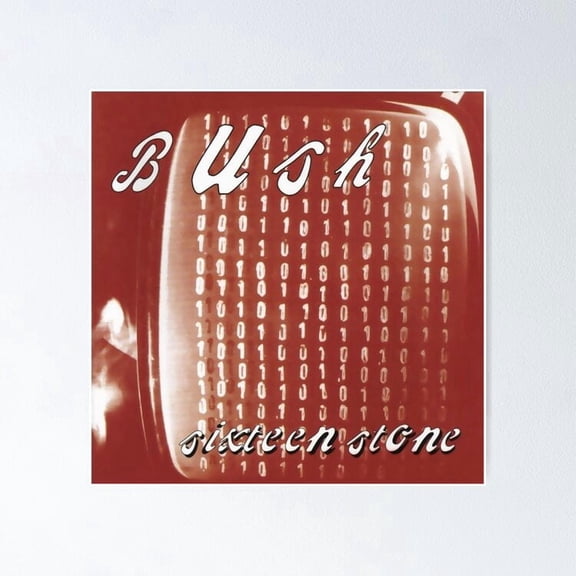 Alternative Rock Band Sixteen Stone Studio Album Concept Wall Art Rock Decor, Unframed Poster