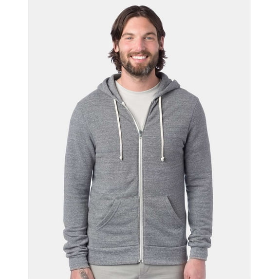 Alternative Rocky Eco-Fleece Full-Zip Hooded Sweatshirt