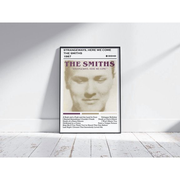 Alternative Strangeways Final Studio Session Graphic Design Wall Art, Unframed Poster