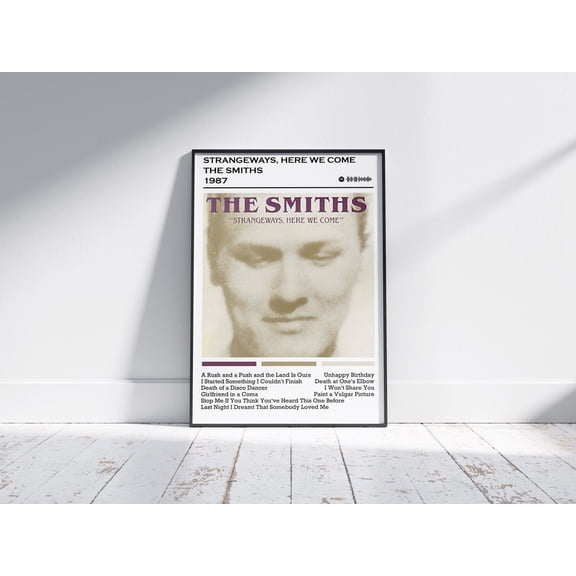 Alternative Strangeways Final Studio Session Graphic Design Wall Art, Unframed Poster