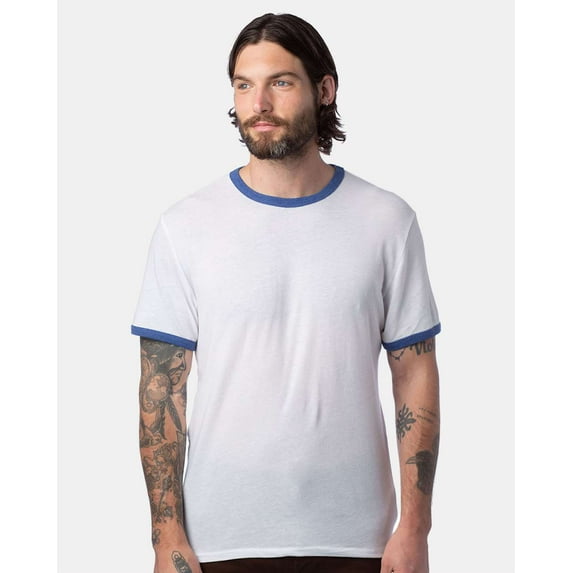 Alternative Vintage Jersey Keeper Ringer Tee Size up to 3XL