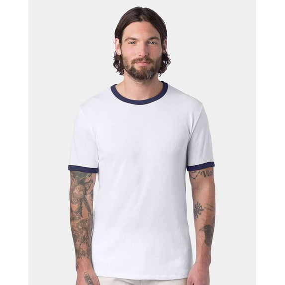Alternative Vintage Jersey Keeper Ringer Tee