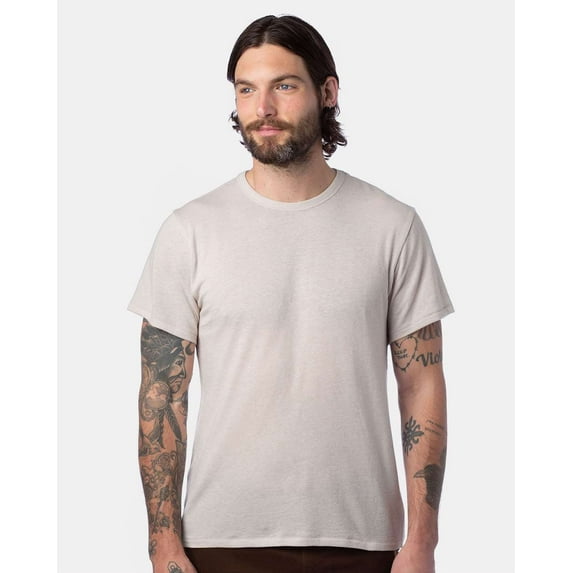 Alternative Vintage Jersey Keeper Short Sleeve Tee Size L Color Browns