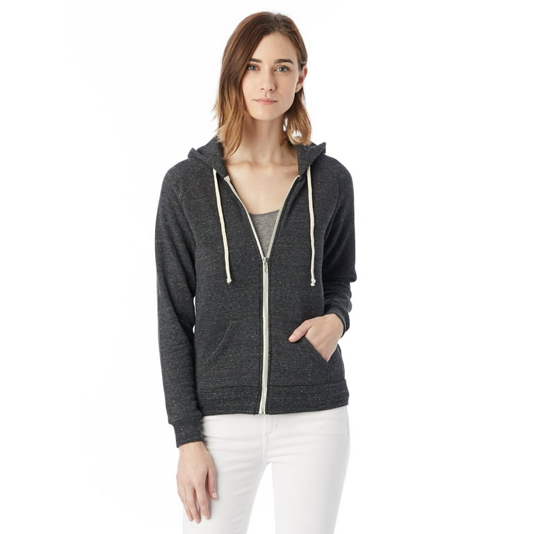 Alternative Womens Adrian Hoodie 09573F2 ECO BLACK M