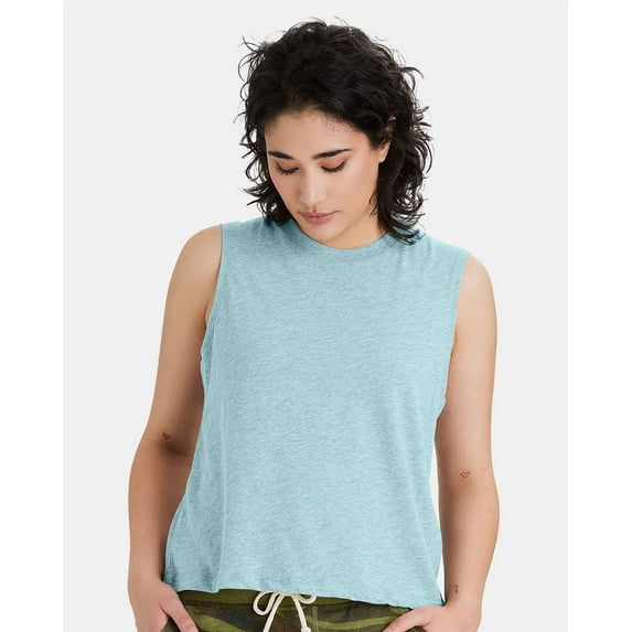 Alternative Women's Cotton Jersey Go-To Crop Muscle Tank