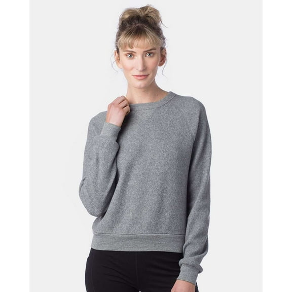 Alternative Women's Eco-Teddy Baby Champ Crewneck Sweatshirt