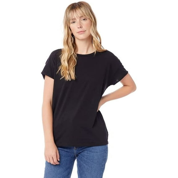 Alternative Women's Rocker Tee, Black, Large