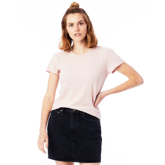 Alternative - Women's Vintage 50/50 Jersey Keepsake T-Shirt - Color - Vintage Faded Pink - Size - XS
