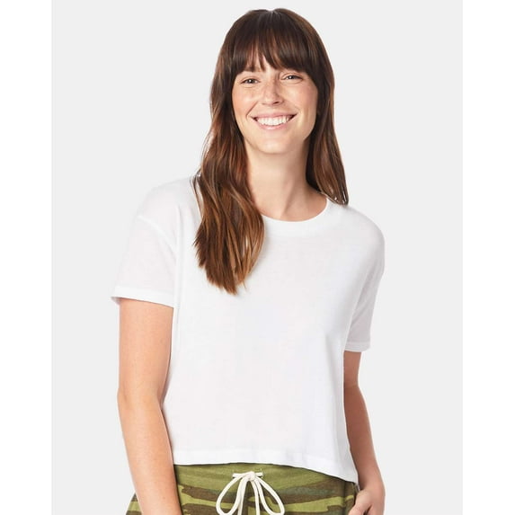 Alternative Women’s Vintage Jersey Headliner Crop Tee