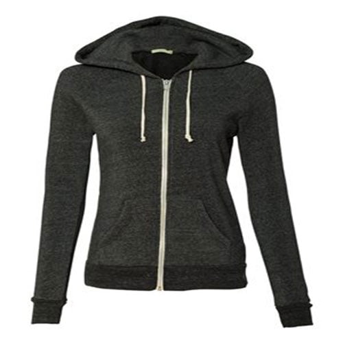 Alternative Womens Adrian Hoodie (09573F2) -ECO BLACK -M